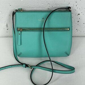 Kate Spade Cedar Street Tenley Aqua Crossbody Purse